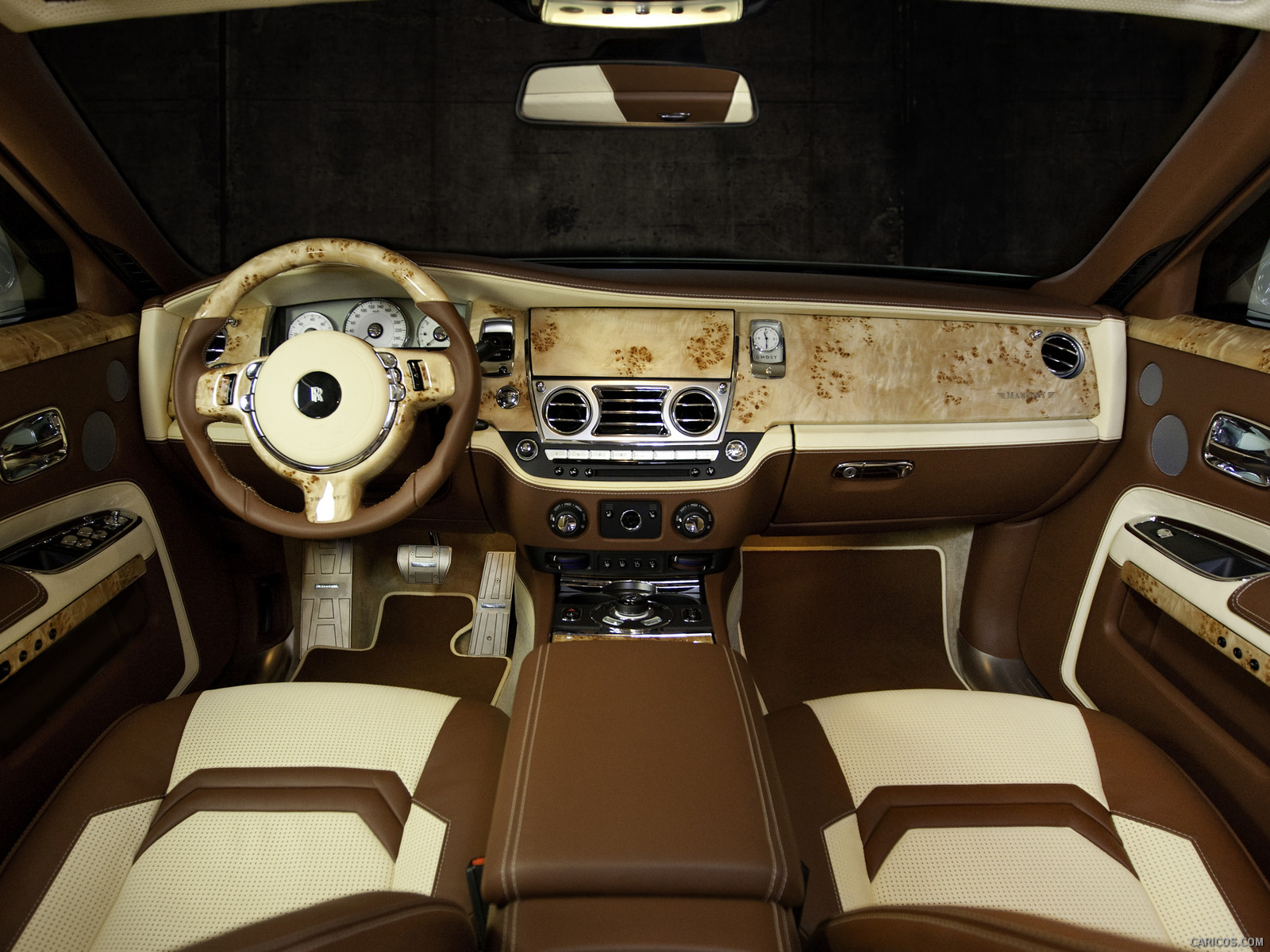 Mansory Rolls-Royce Ghost White - Interior, #11 of 26