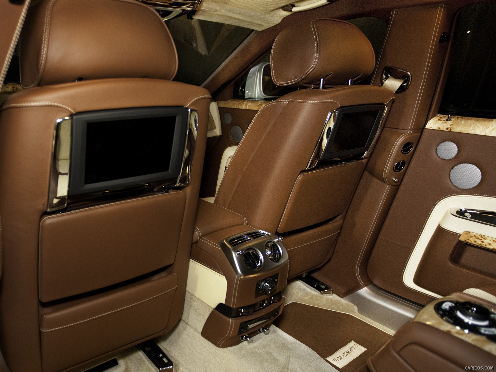 Mansory Rolls-Royce Ghost White - Interior Rear Seats, #13 of 26