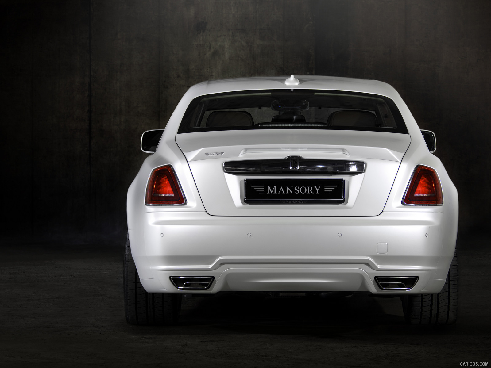 Mansory Rolls-Royce Ghost White - Rear, #6 of 26