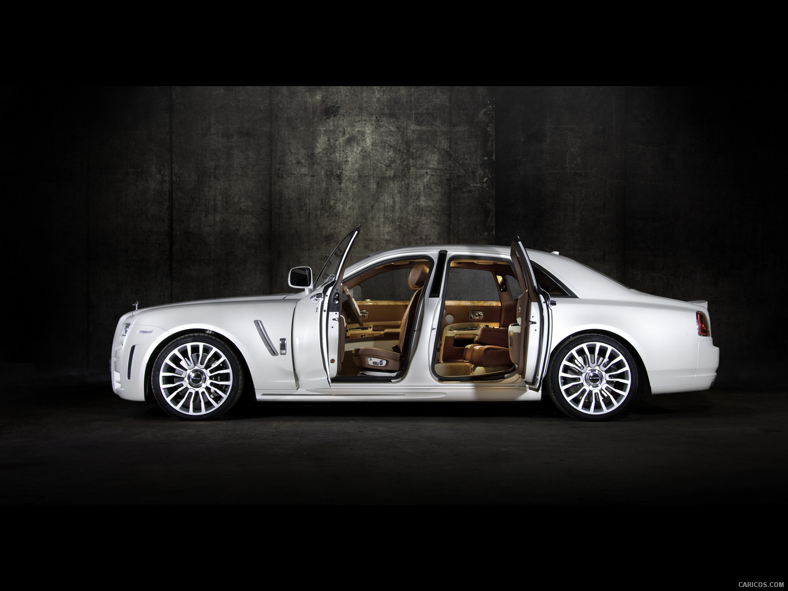 Mansory Rolls-Royce Ghost White - Side, #4 of 26