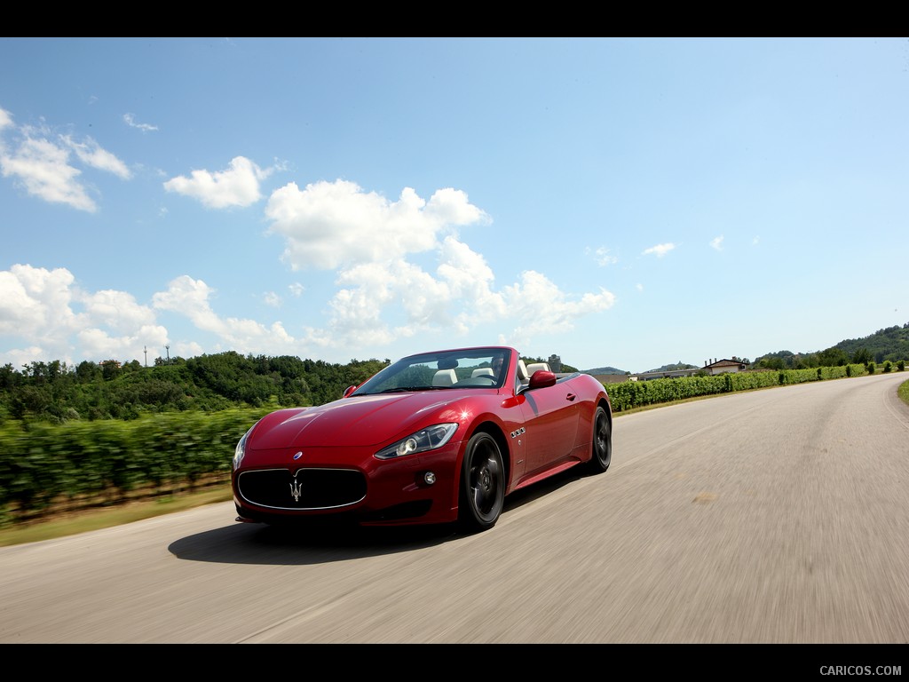 Maserati GranCabrio Sport (2012)  - Front 