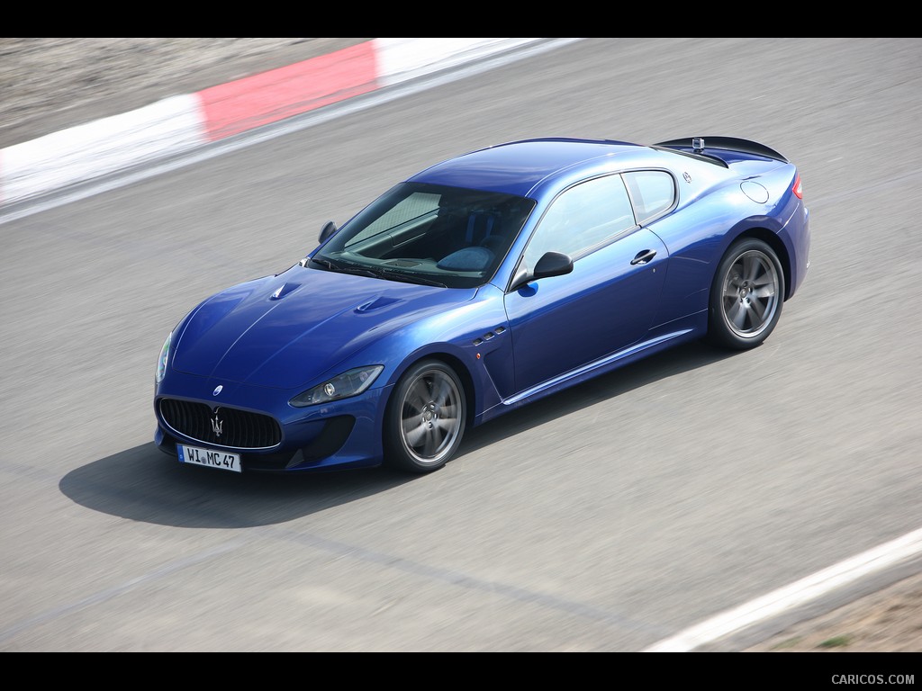 Maserati GranTurismo MC Stradale (2012)  - Top