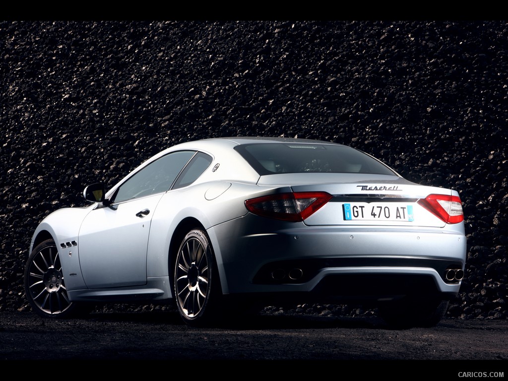 Maserati GranTurismo S Automatic (2010)  - Rear Left Quarter 