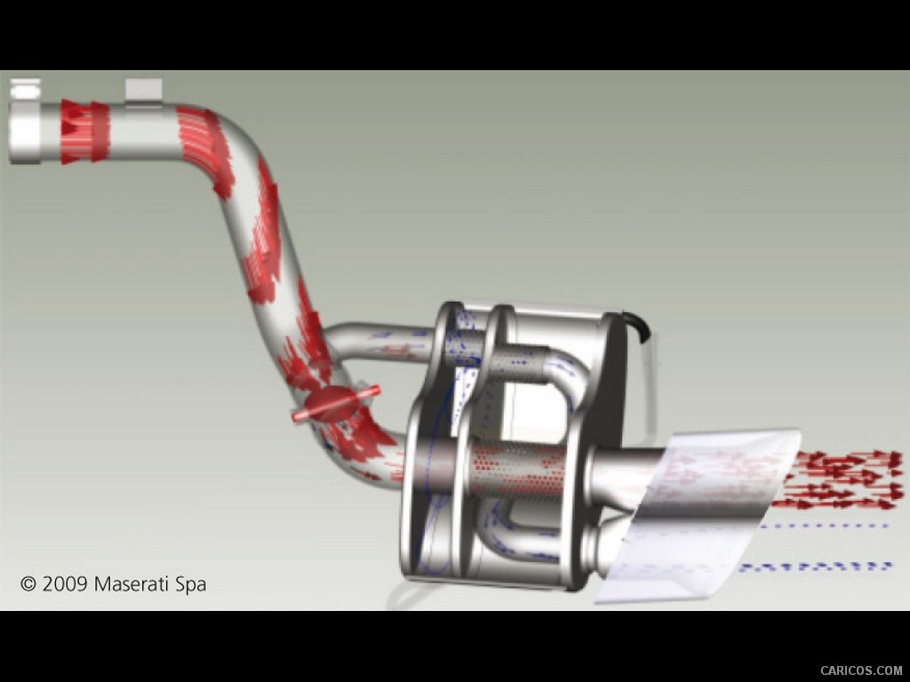 Maserati GranTurismo S Automatic (2010)  - Technical Drawing