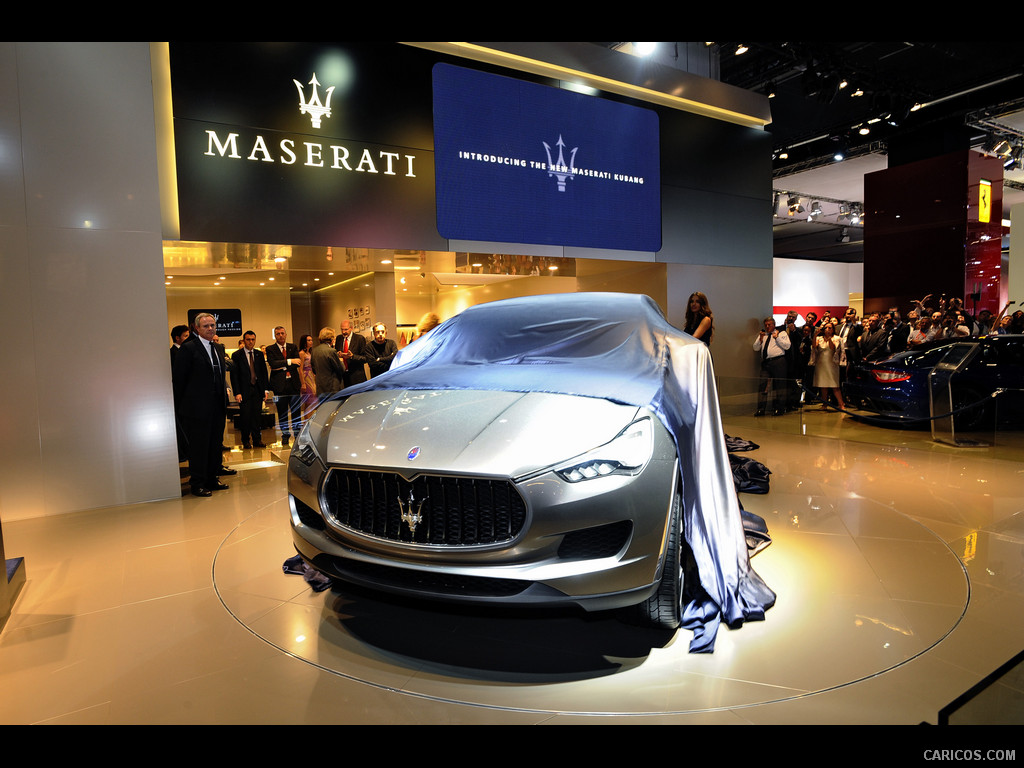 Maserati Kubang Concept (2011)  - Front