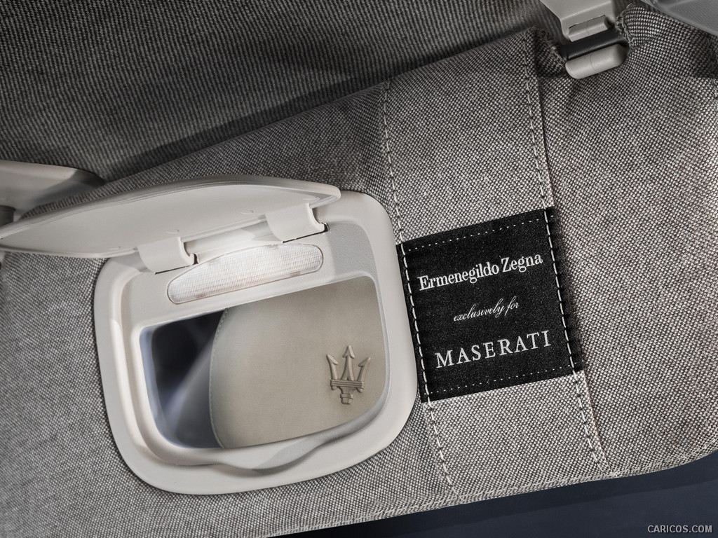 Maserati Quattroporte Ermenegildo Zegna Limited Edition (2013)  - Interior Detail