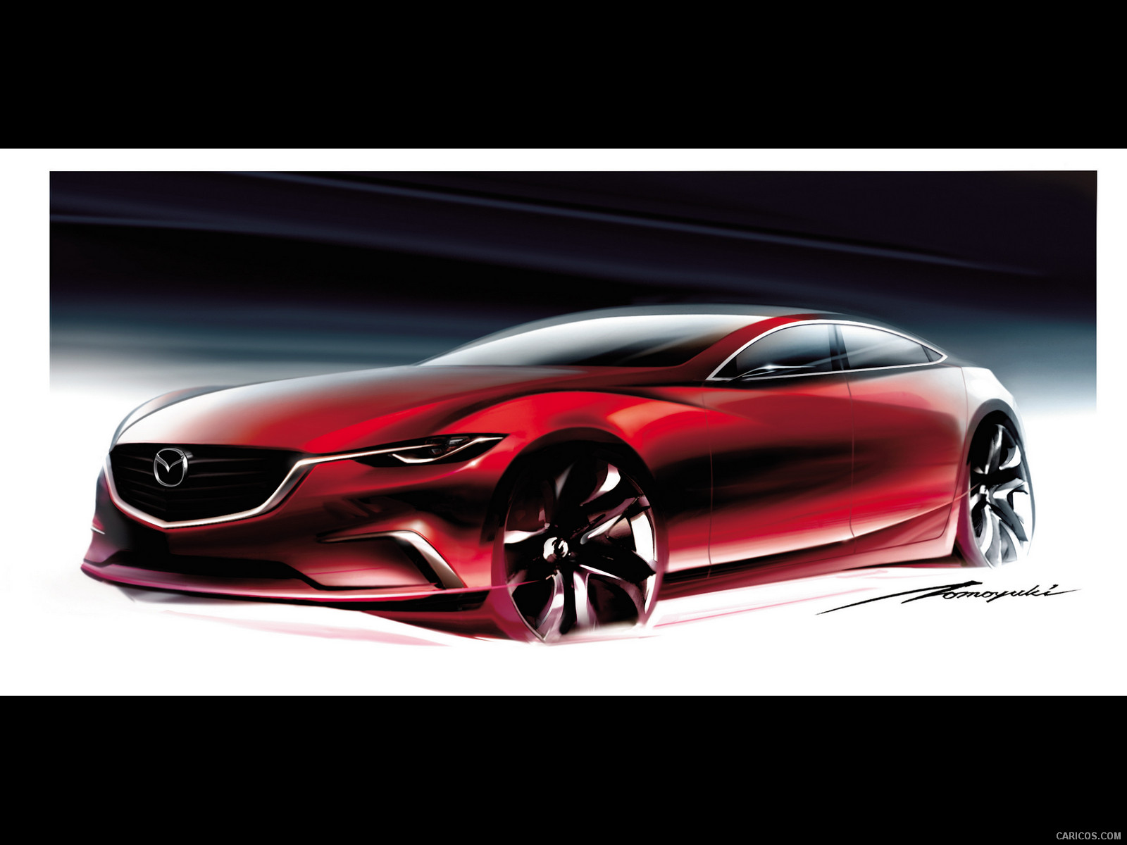 Mazda Takeri Concept  - Design Sketch, #89 of 109