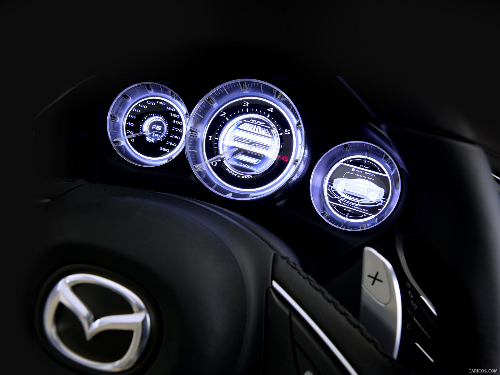 Mazda Takeri Concept Instrument Cluster - , #74 of 109