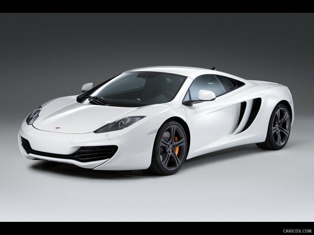 McLaren MP4-12C (2011) white - Front 