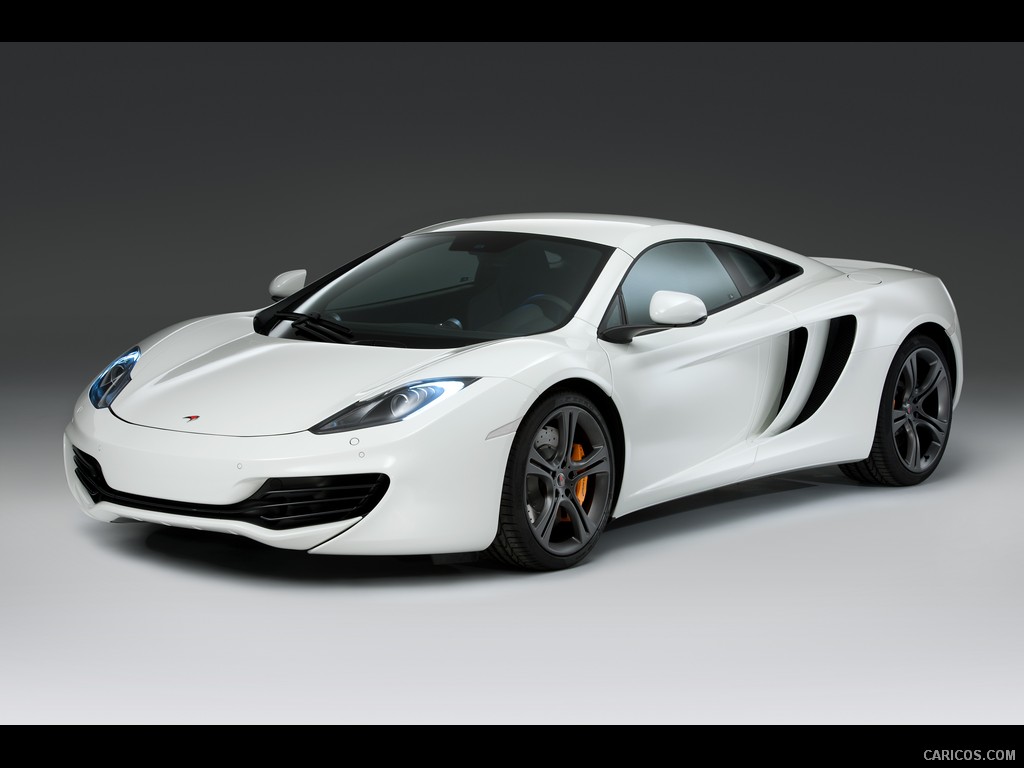 McLaren MP4-12C (2011) white - Front 