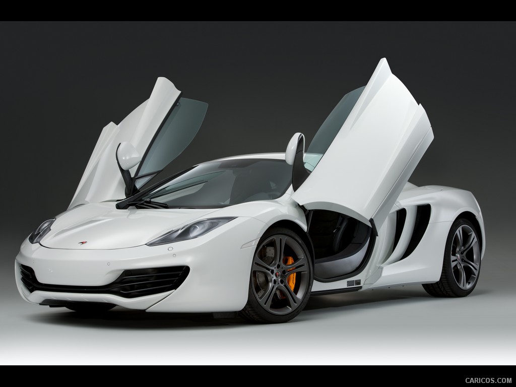 McLaren MP4-12C (2011) white - Front 