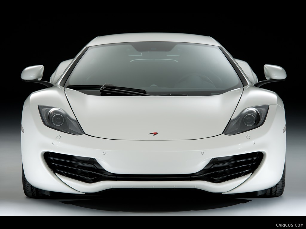 McLaren MP4-12C (2011) white - Front 