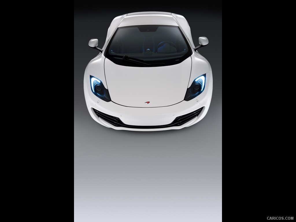 McLaren MP4-12C (2011) white - Front 