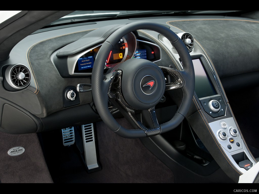 McLaren MP4-12C (2011) white - Interior