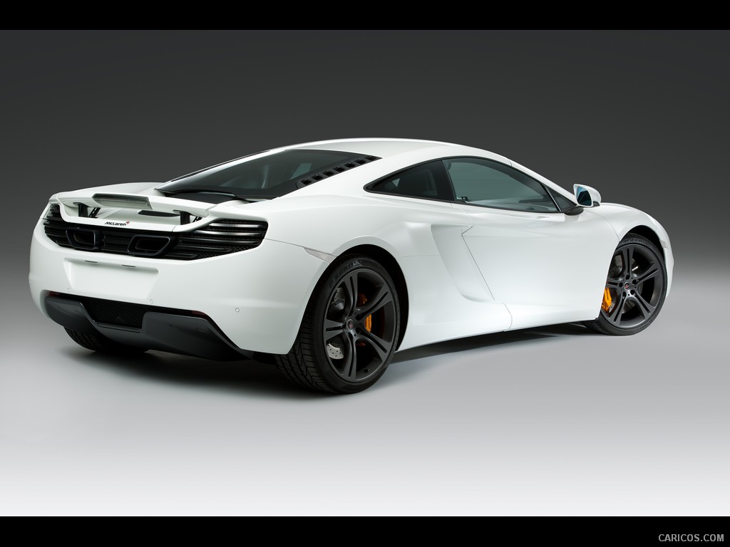 McLaren MP4-12C (2011) white - Rear 