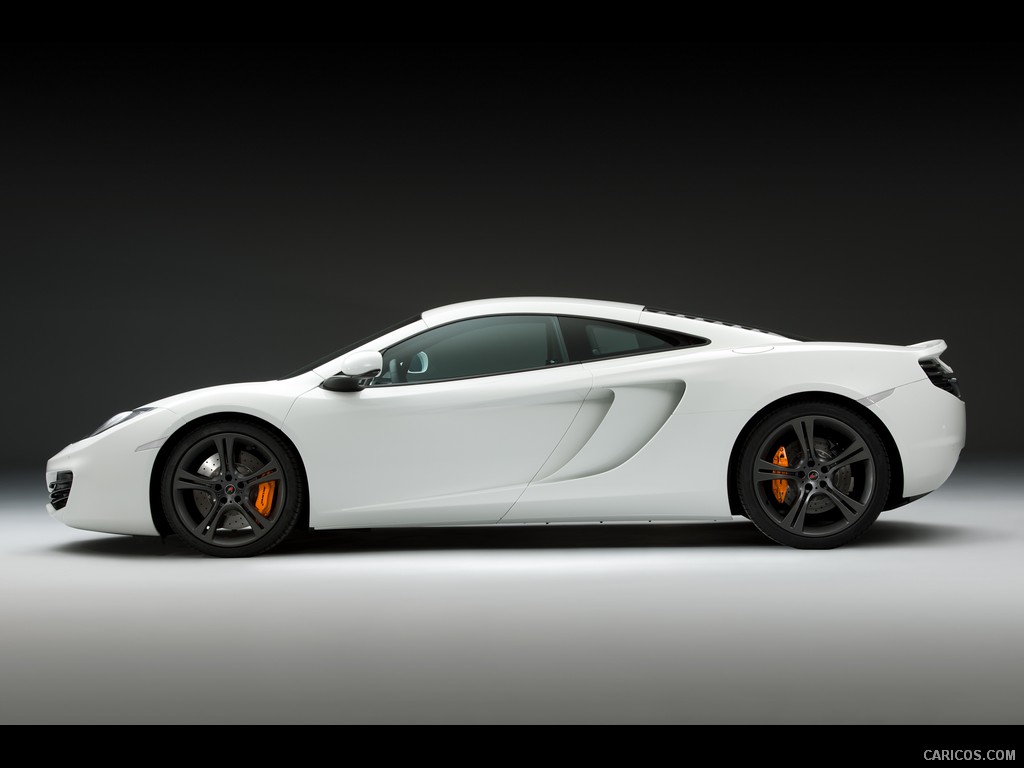 McLaren MP4-12C (2011) white - Side