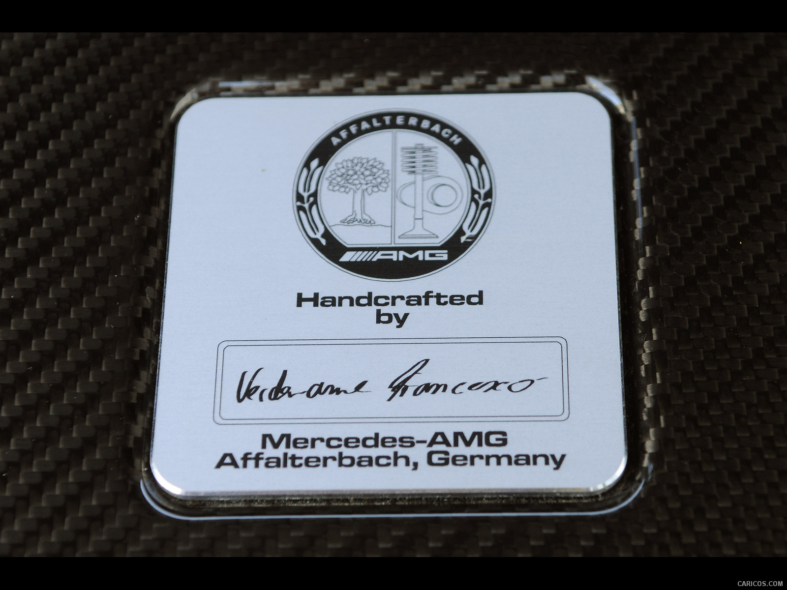Mercedes-Benz (2012) ML 63 AMG Engine Signature - , #63 of 89