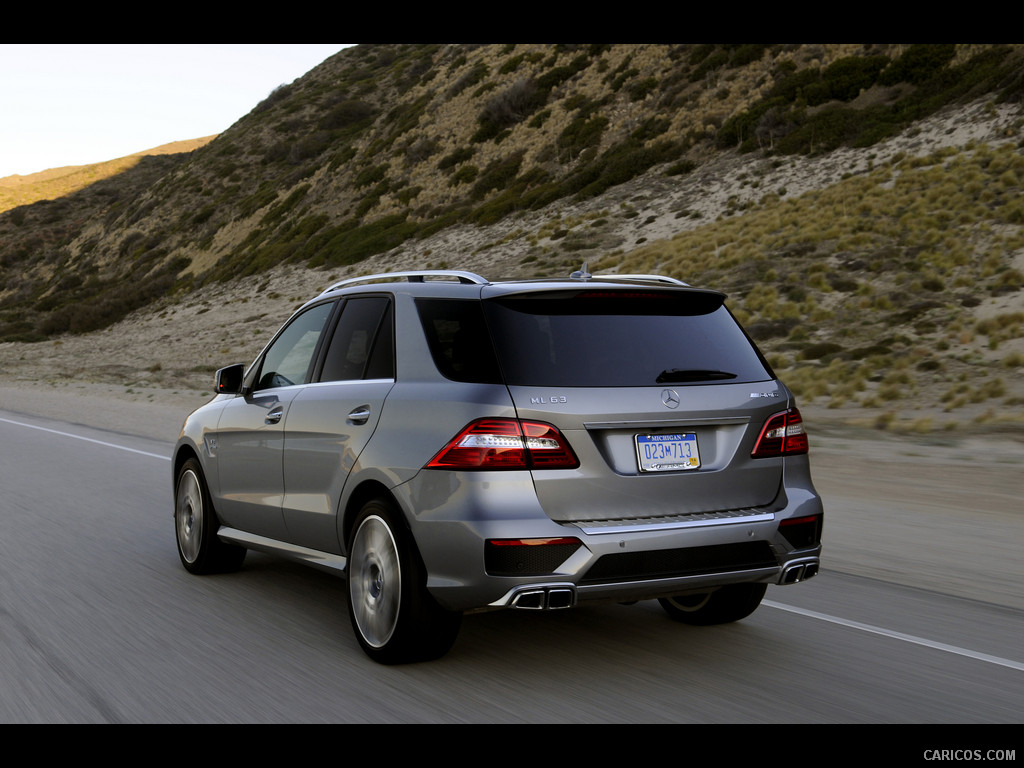 Mercedes-Benz (2012) ML 63 AMG  - Rear