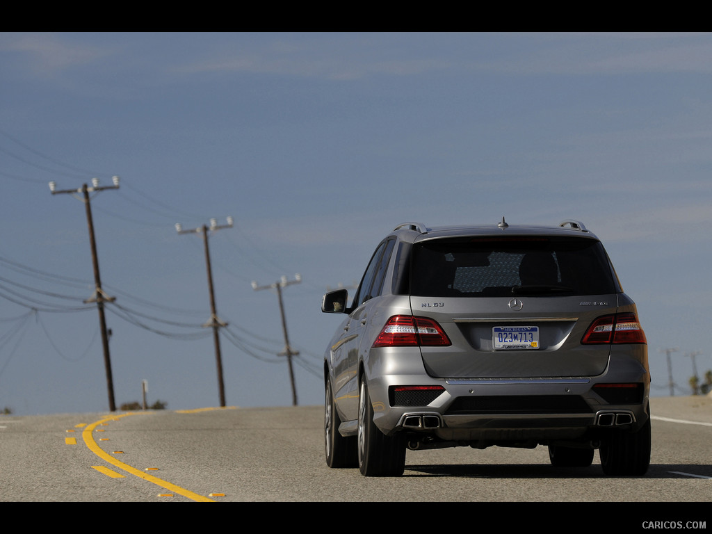 Mercedes-Benz (2012) ML 63 AMG  - Rear