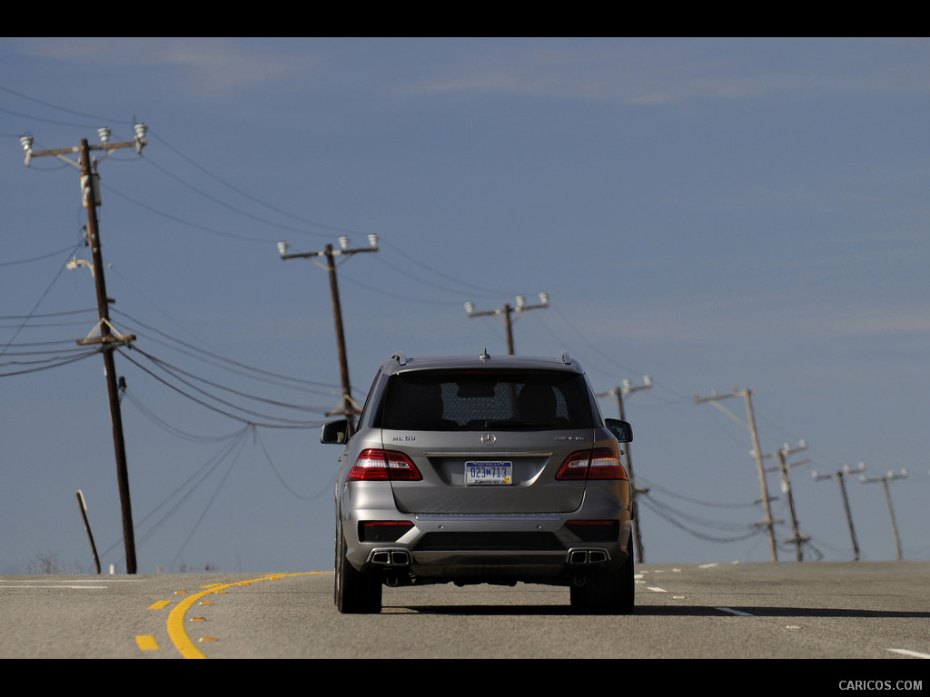 Mercedes-Benz (2012) ML 63 AMG  - Rear