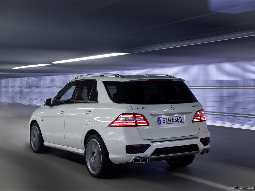 Mercedes-Benz (2012) ML 63 AMG  - Rear