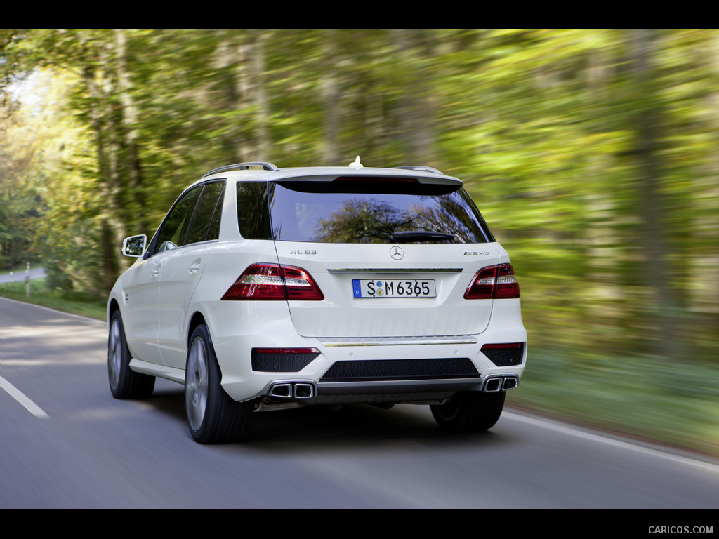 Mercedes-Benz (2012) ML 63 AMG  - Rear