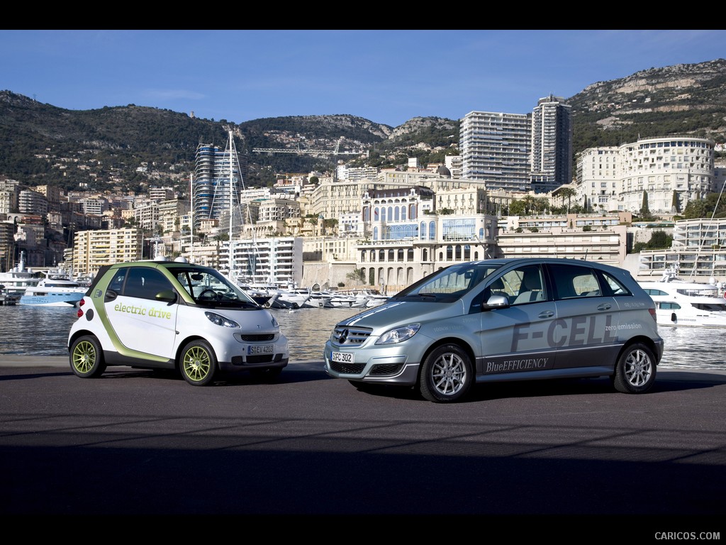 Mercedes-Benz B-Class F-Cell and Smart - 