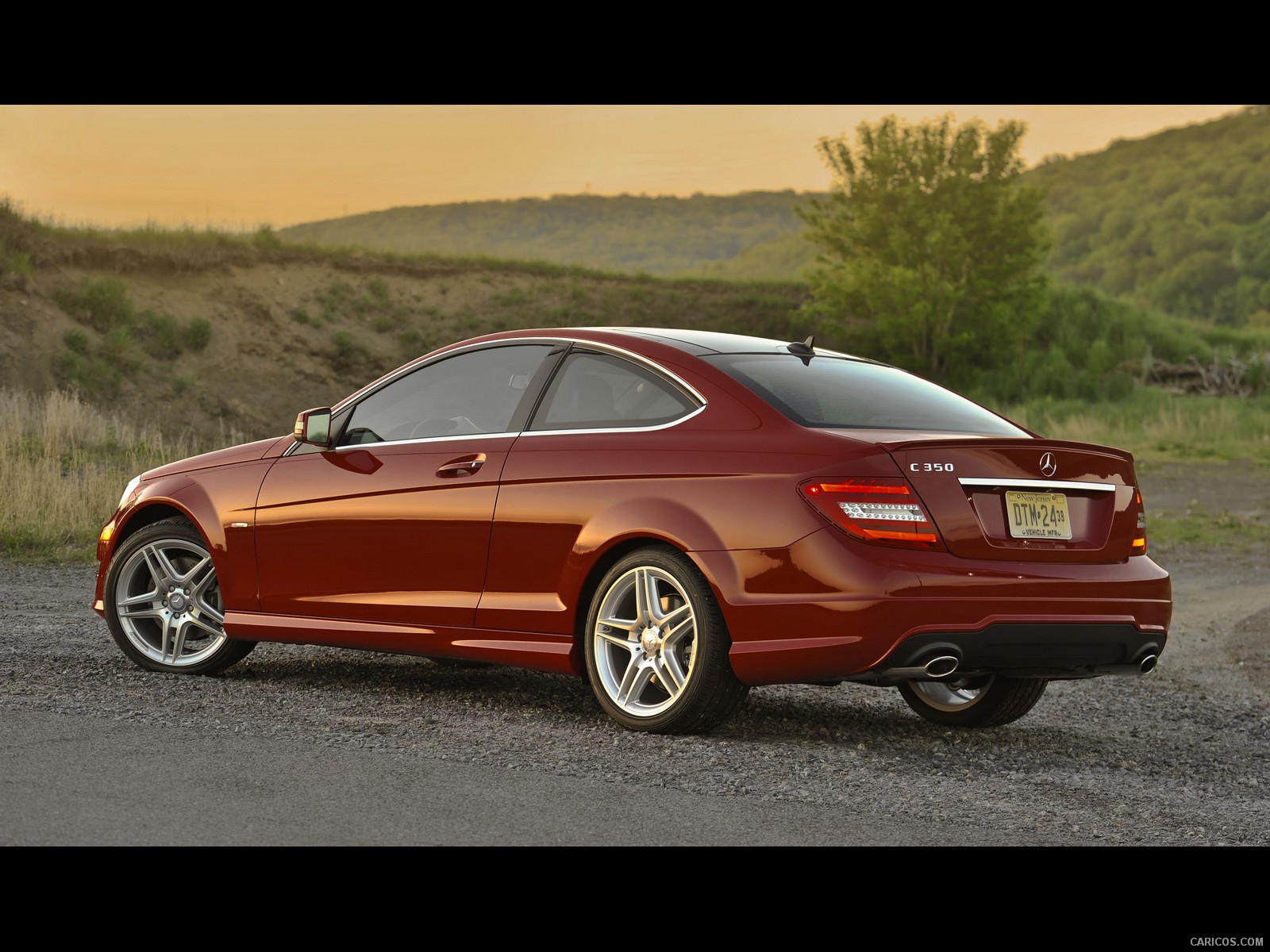 Mercedes-Benz C-Class Coupe (2012)  - Rear , #42 of 79