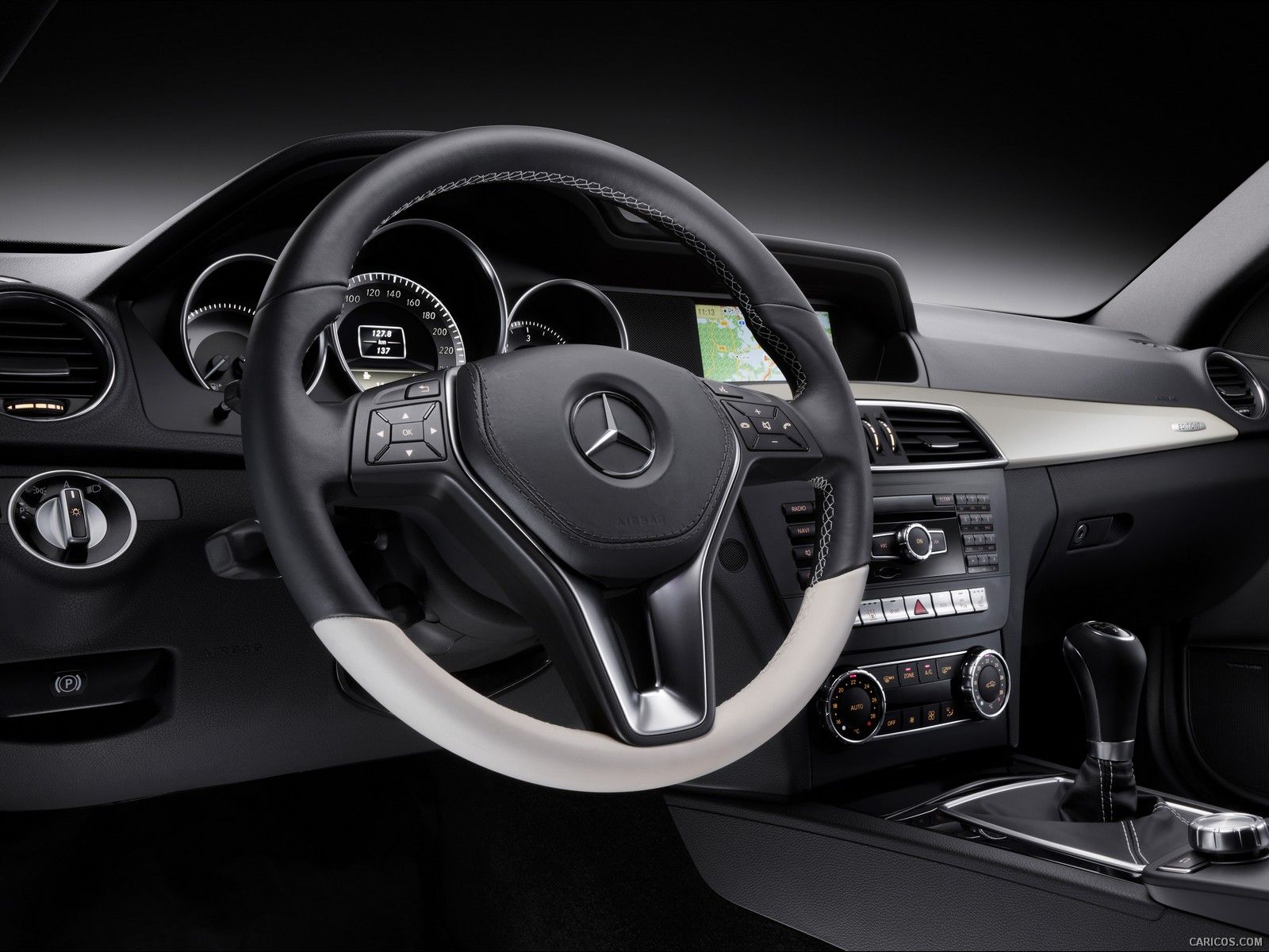 Mercedes-Benz C-Class Coupe (2012)  - Steering Wheel, #18 of 79