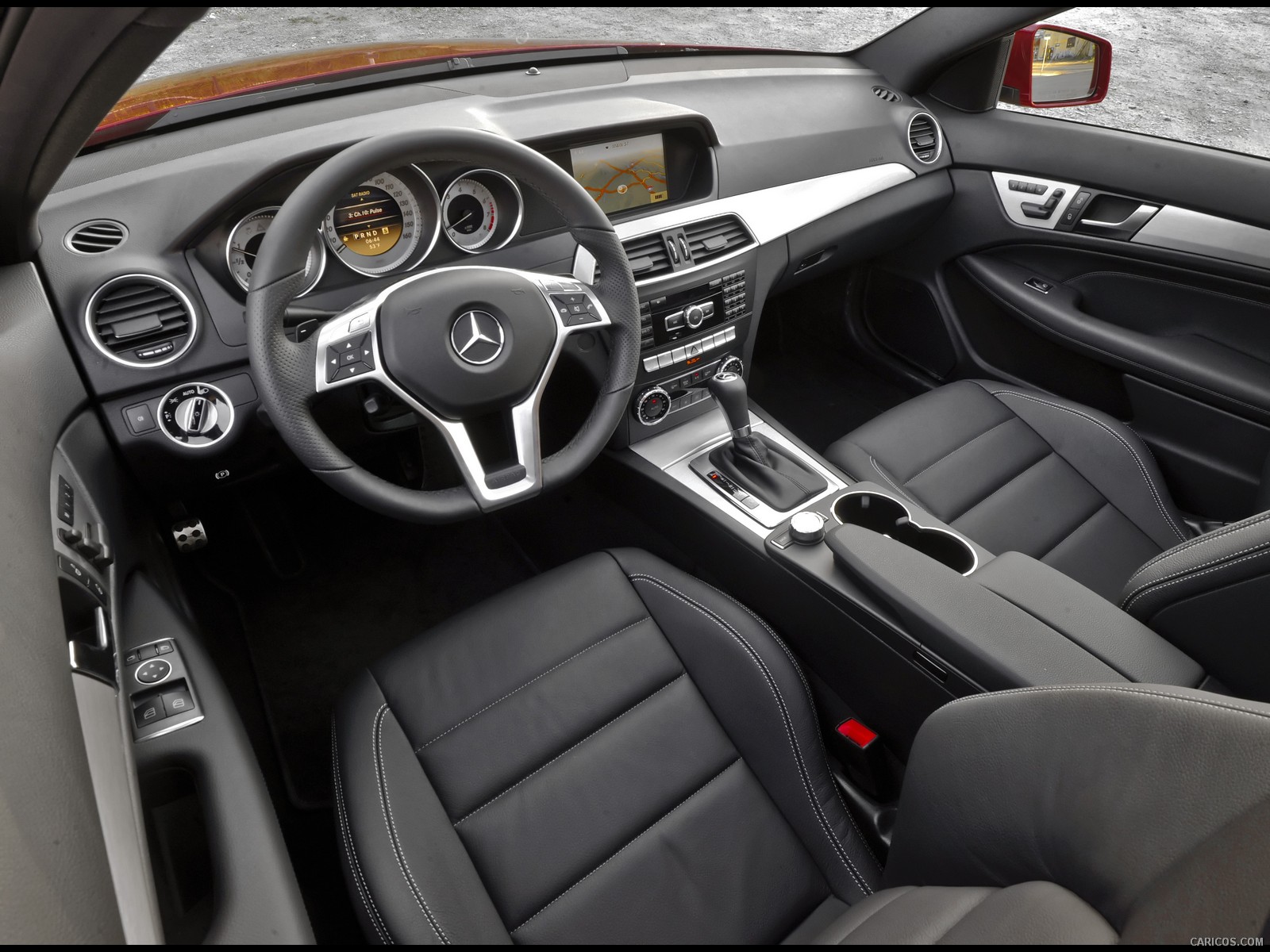 Mercedes-Benz C-Class Coupe (2012) C350  - Interior, #70 of 79