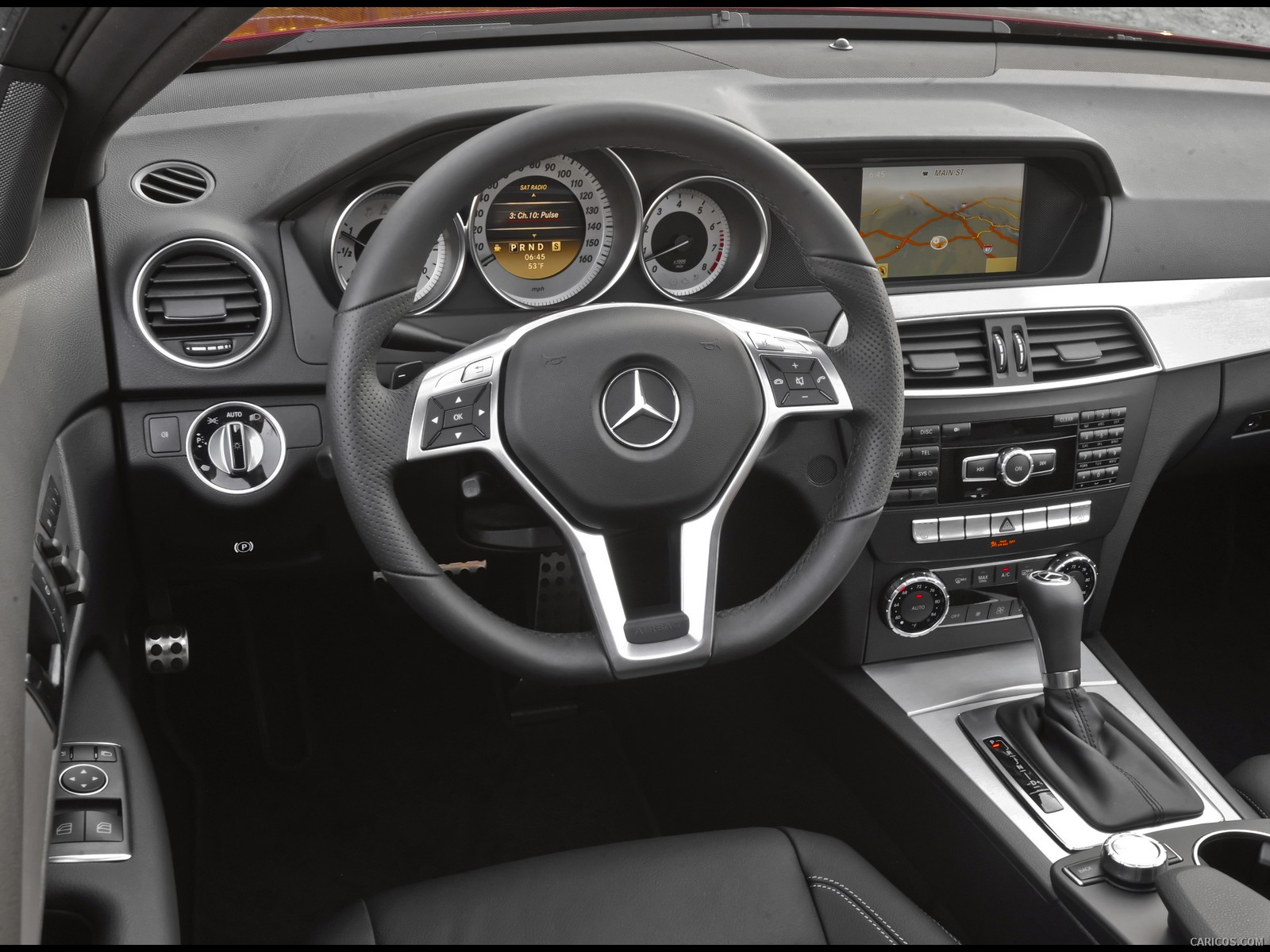 Mercedes-Benz C-Class Coupe (2012) C350  - Interior, #71 of 79