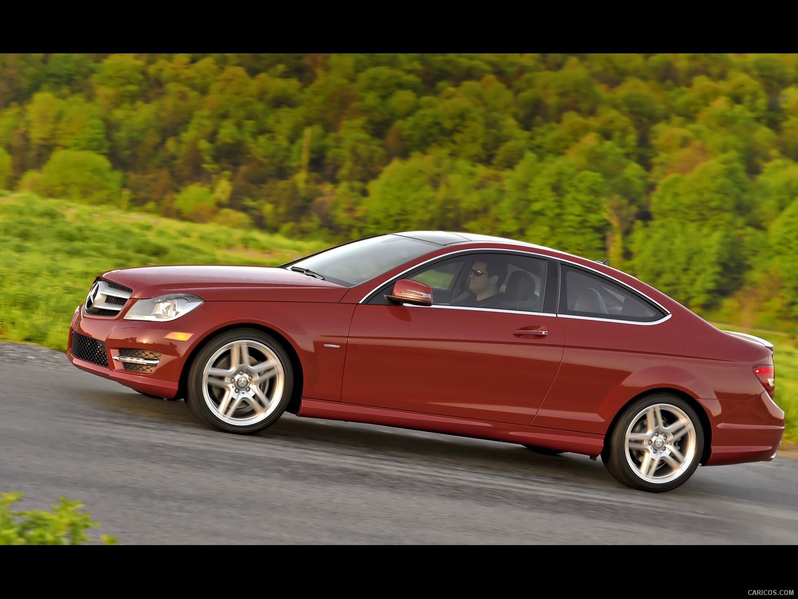 Mercedes-Benz C-Class Coupe (2012) C350  - Side, #48 of 79
