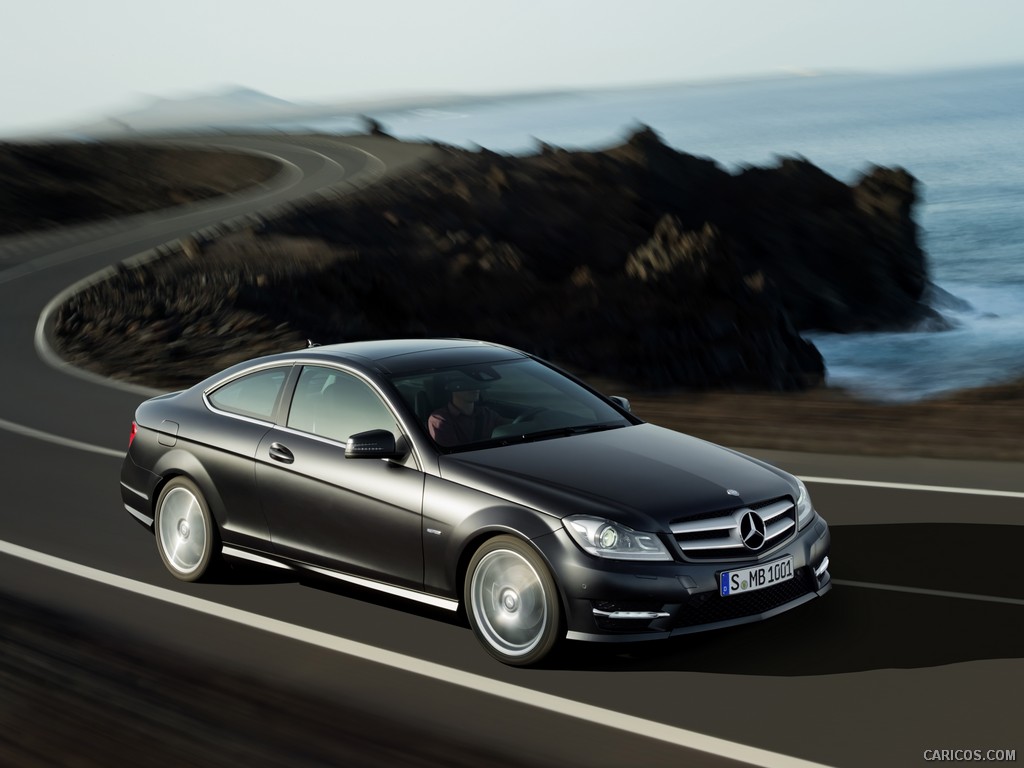 Mercedes-Benz C-Class Coupe (2012)  - Front 