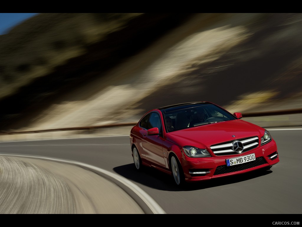 Mercedes-Benz C-Class Coupe (2012)  - Front 