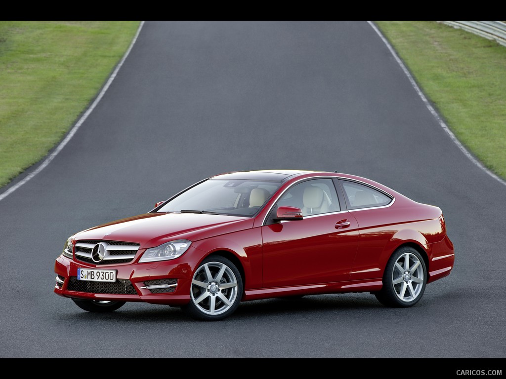 Mercedes-Benz C-Class Coupe (2012)  - Front 