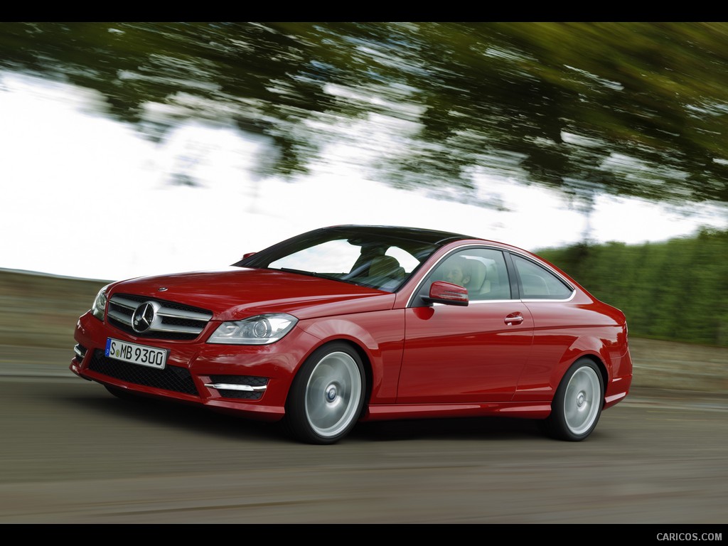 Mercedes-Benz C-Class Coupe (2012)  - Front 