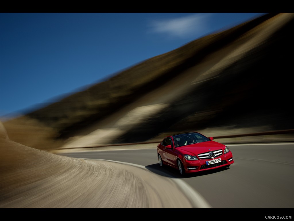 Mercedes-Benz C-Class Coupe (2012)  - Front 