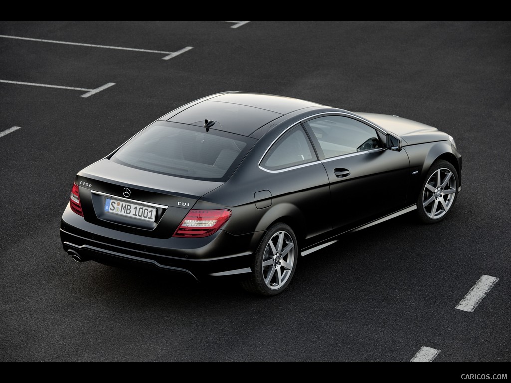 Mercedes-Benz C-Class Coupe (2012)  - Rear 