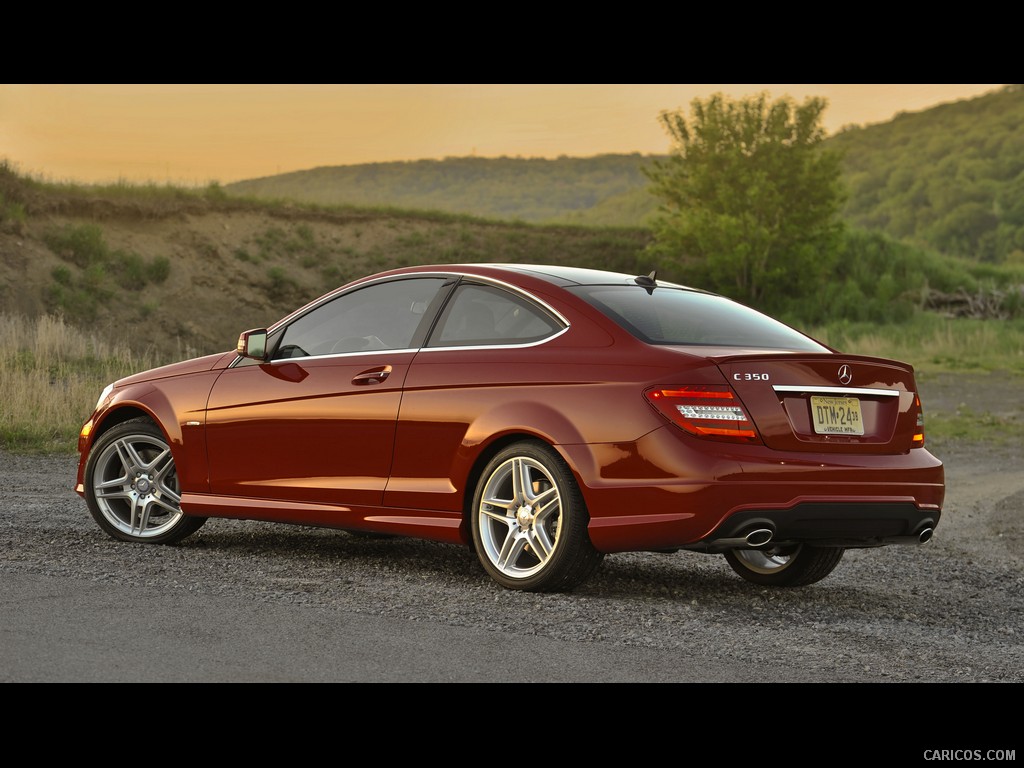 Mercedes-Benz C-Class Coupe (2012)  - Rear 