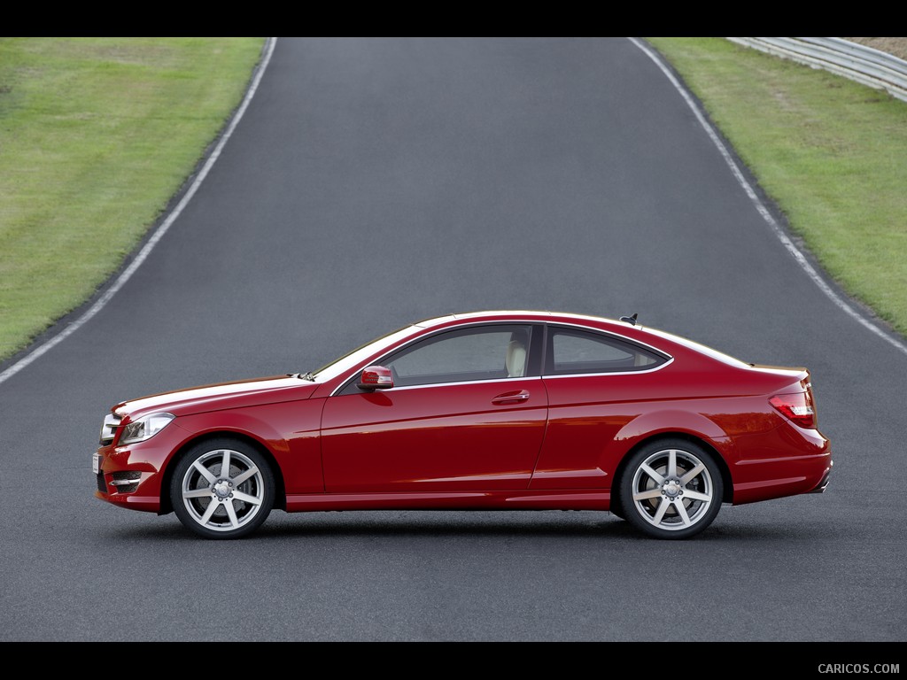 Mercedes-Benz C-Class Coupe (2012)  - Side