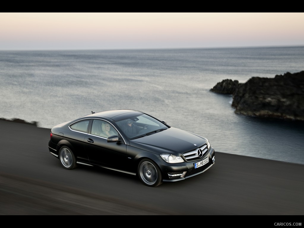 Mercedes-Benz C-Class Coupe (2012)  - Top