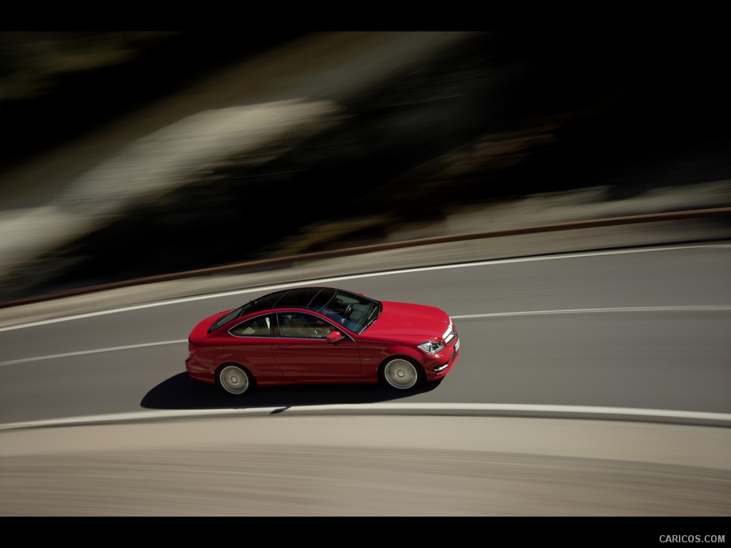 Mercedes-Benz C-Class Coupe (2012)  - Top