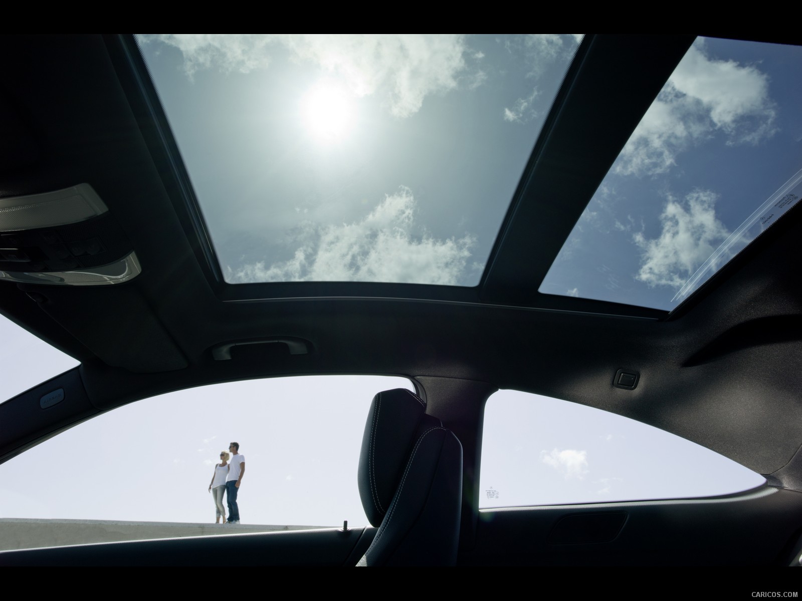 Mercedes Benz C Class Coupe Panoramic Sunroof Caricos