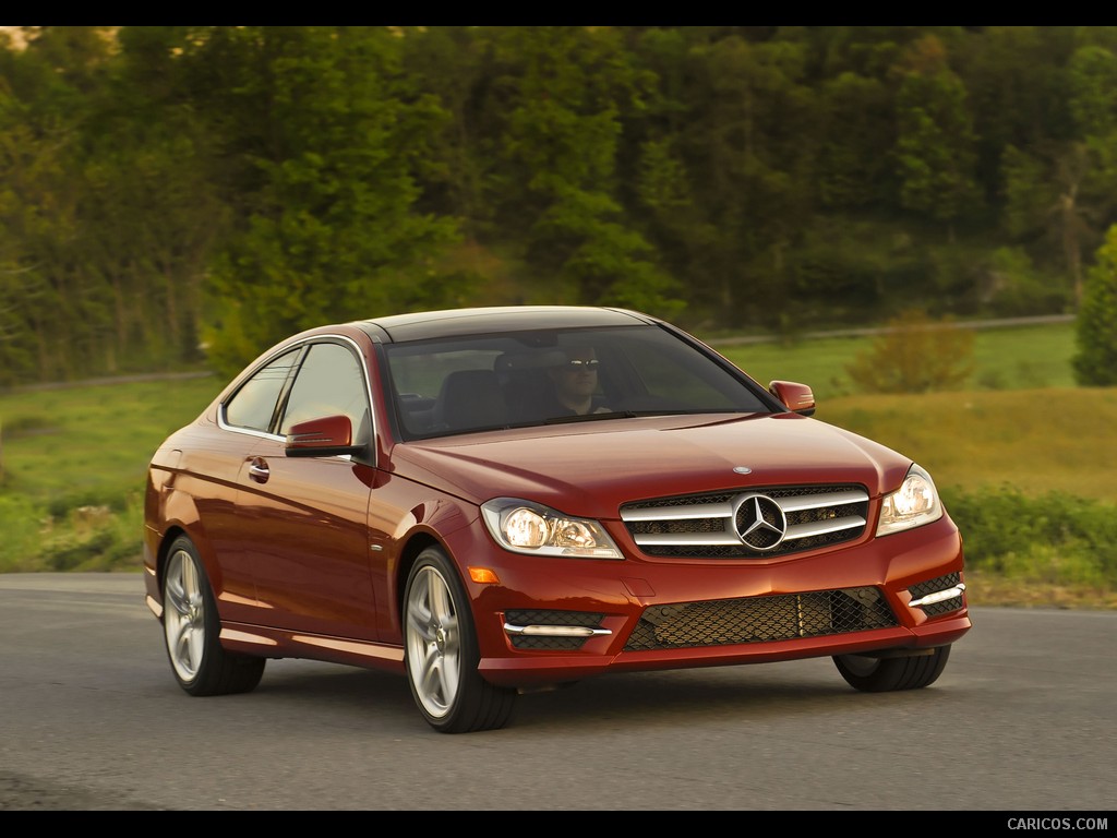 Mercedes-Benz C-Class Coupe (2012) C350  - Front 