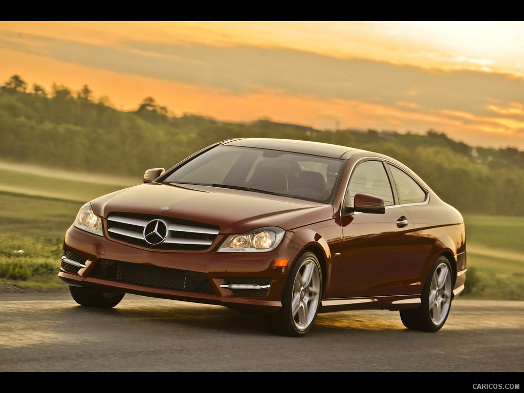 Mercedes-Benz C-Class Coupe (2012) C350  - Front 