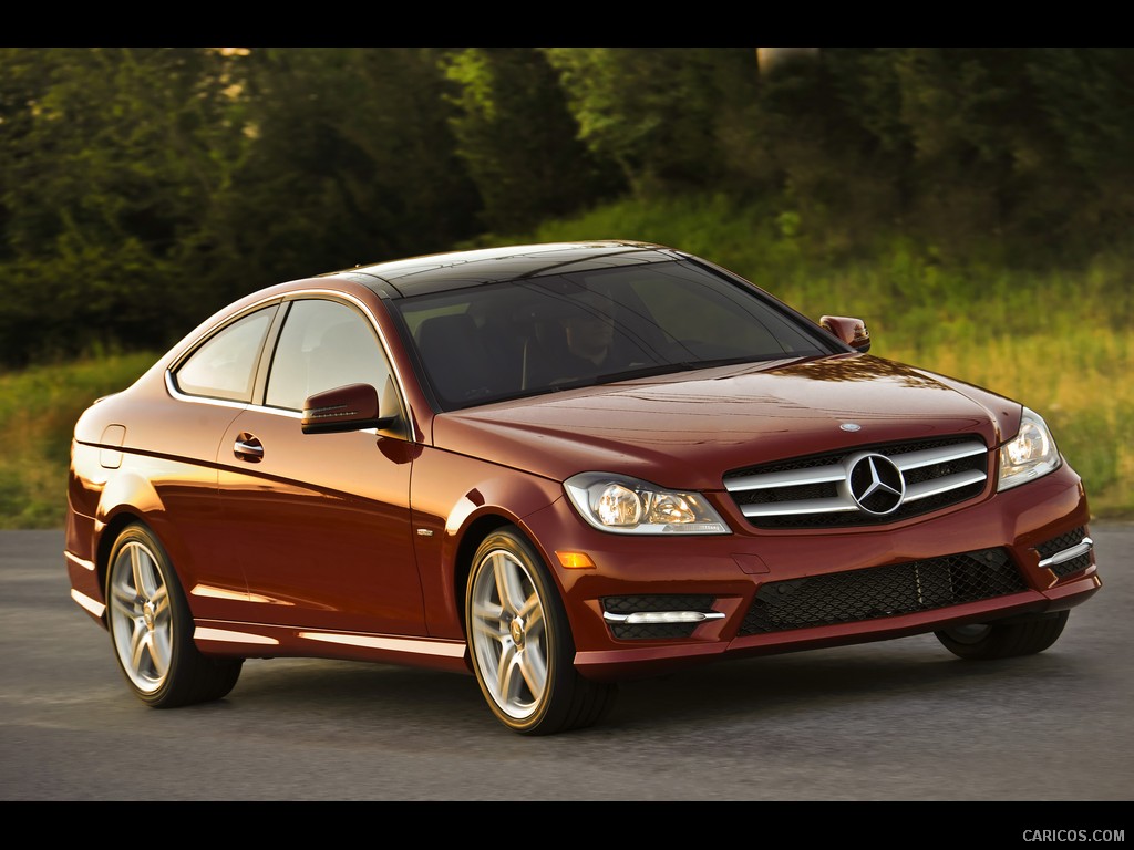 Mercedes-Benz C-Class Coupe (2012) C350  - Front 