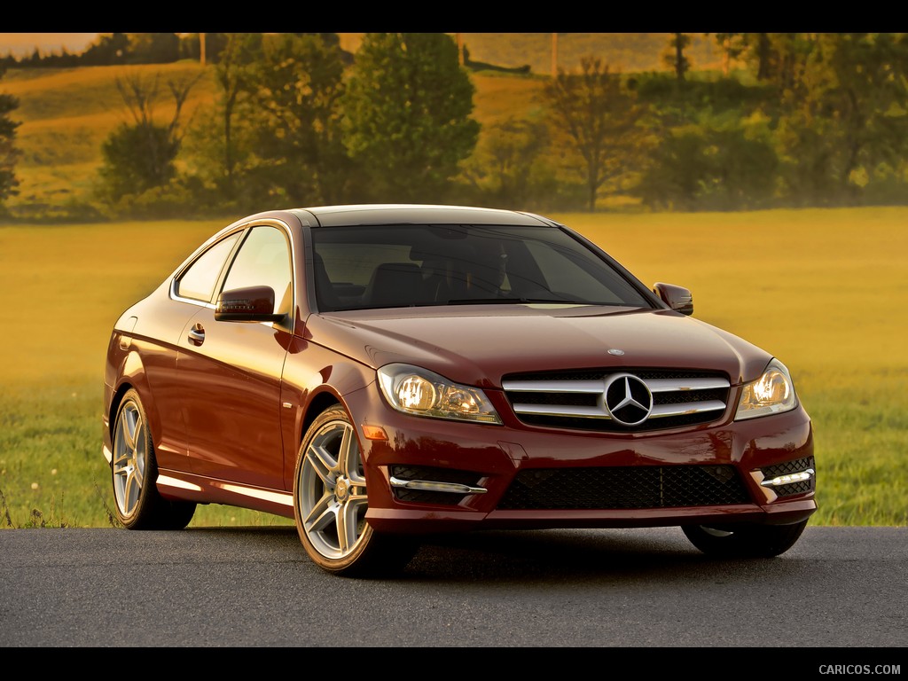 Mercedes-Benz C-Class Coupe (2012) C350  - Front 