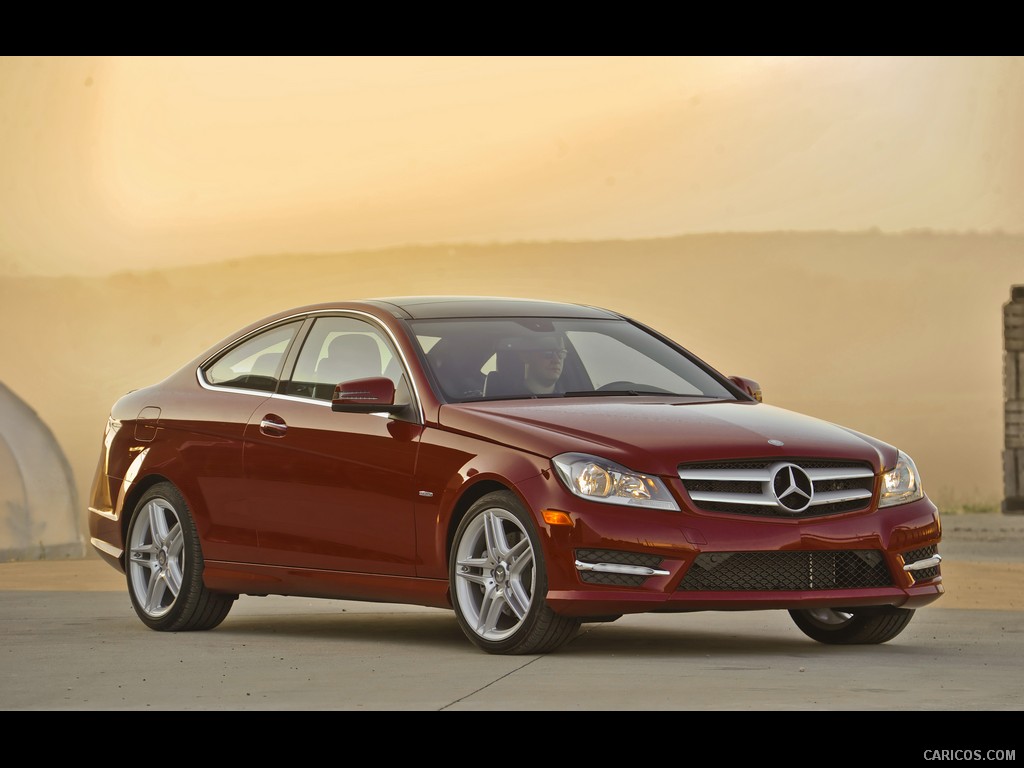 Mercedes-Benz C-Class Coupe (2012) C350  - Front 