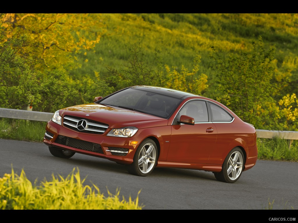 Mercedes-Benz C-Class Coupe (2012) C350  - Front 