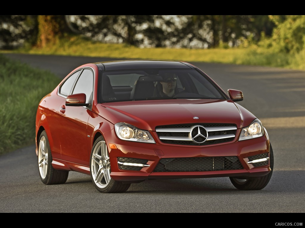 Mercedes-Benz C-Class Coupe (2012) C350  - Front 